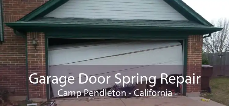 Garage Door Spring Repair Camp Pendleton - California