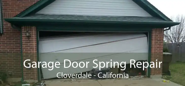 Garage Door Spring Repair Cloverdale - California