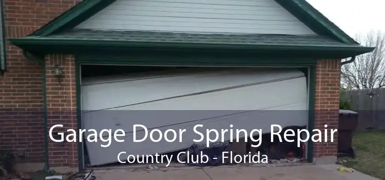 Garage Door Spring Repair Country Club - Florida