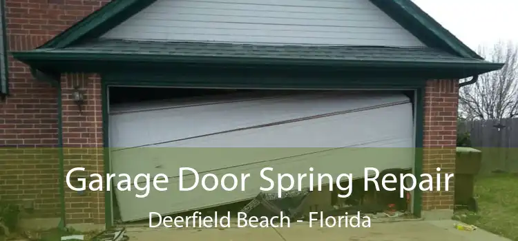 Garage Door Spring Repair Deerfield Beach - Florida