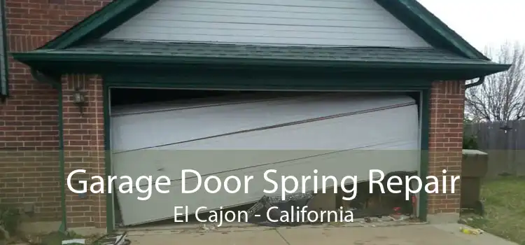 Garage Door Spring Repair El Cajon - California
