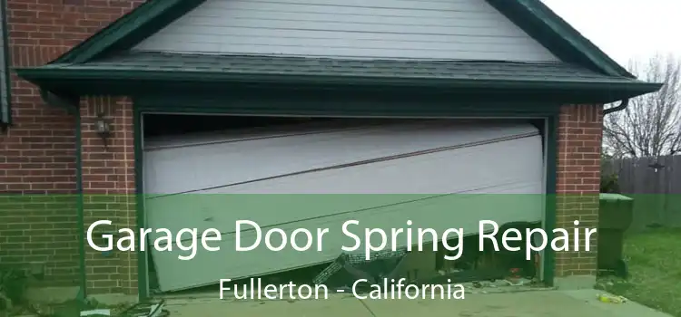 Garage Door Spring Repair Fullerton - California