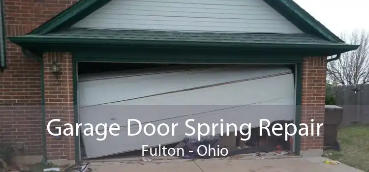 Garage Door Spring Repair Fulton - Ohio