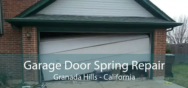 Garage Door Spring Repair Granada Hills - California