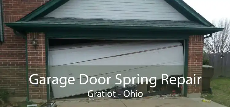 Garage Door Spring Repair Gratiot - Ohio