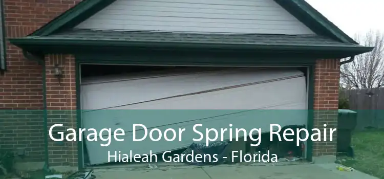 Garage Door Spring Repair Hialeah Gardens - Florida