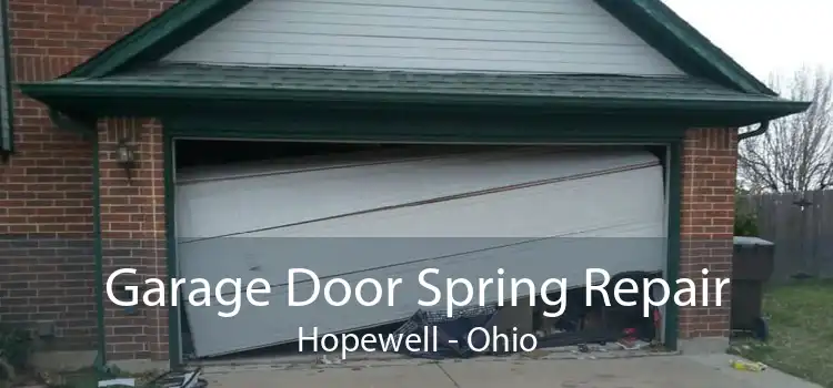 Garage Door Spring Repair Hopewell - Ohio