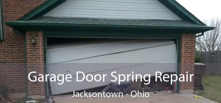 Garage Door Spring Repair Jacksontown - Ohio