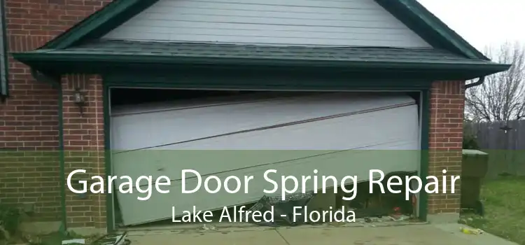 Garage Door Spring Repair Lake Alfred - Florida