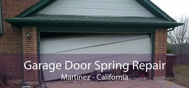 Garage Door Spring Repair Martinez - California