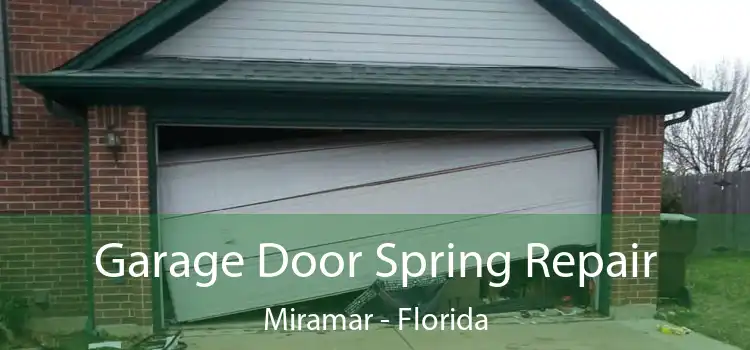 Garage Door Spring Repair Miramar - Florida