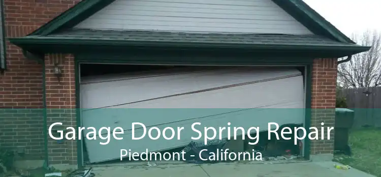 Garage Door Spring Repair Piedmont - California