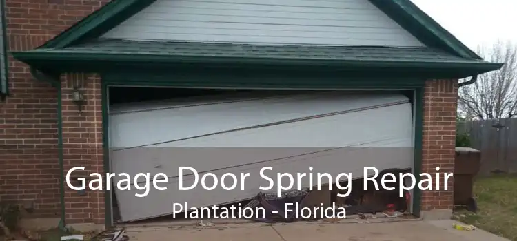 Garage Door Spring Repair Plantation - Florida