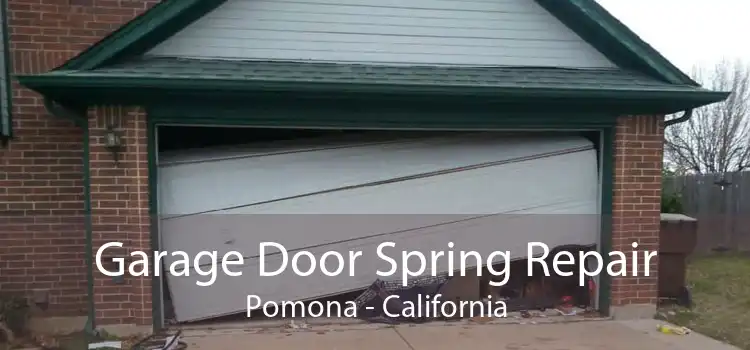 Garage Door Spring Repair Pomona - California