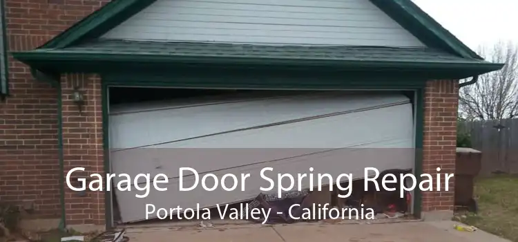 Garage Door Spring Repair Portola Valley - California