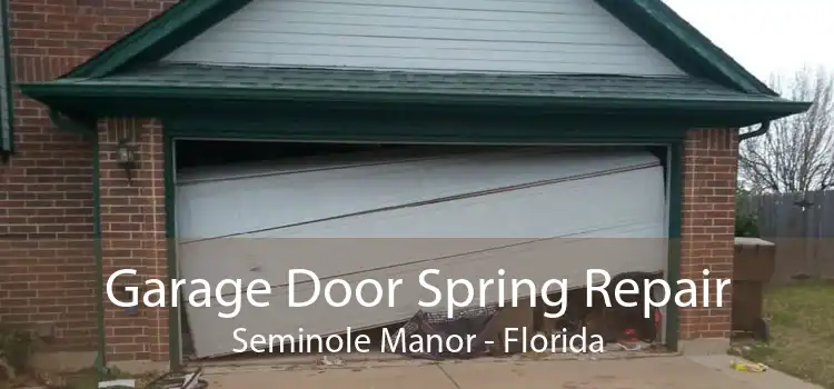 Garage Door Spring Repair Seminole Manor - Florida