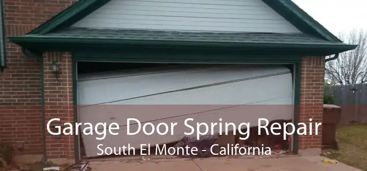Garage Door Spring Repair South El Monte - California