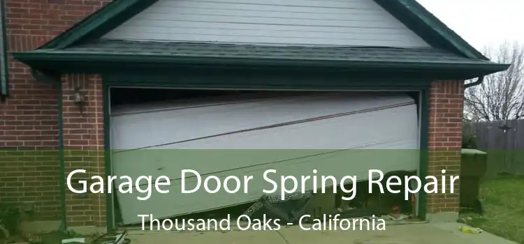 Garage Door Spring Repair Thousand Oaks - California