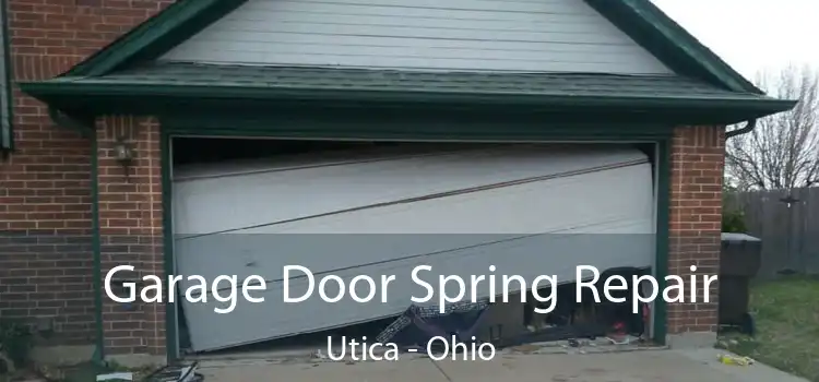 Garage Door Spring Repair Utica - Ohio