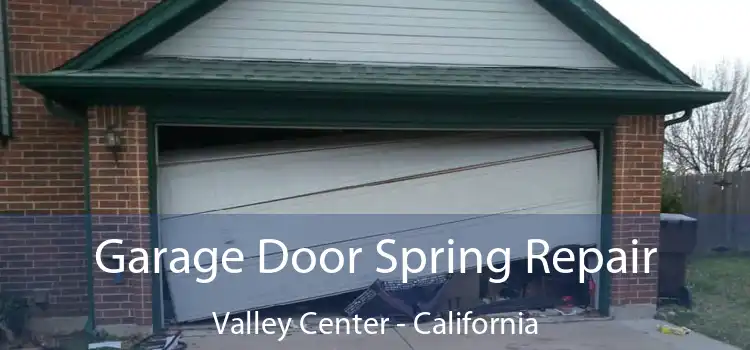 Garage Door Spring Repair Valley Center - California