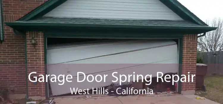 Garage Door Spring Repair West Hills - California