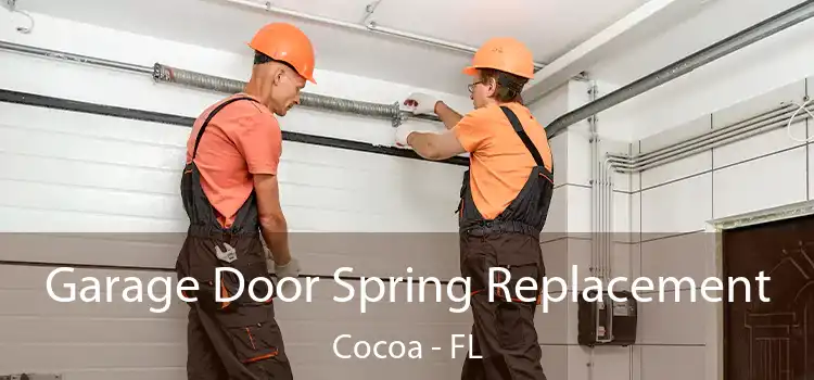  Garage Door Spring Replacement Cocoa - FL