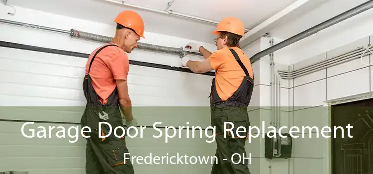 Garage Door Spring Replacement Fredericktown - OH