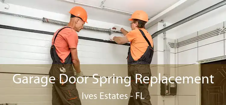 Garage Door Spring Replacement Ives Estates - FL