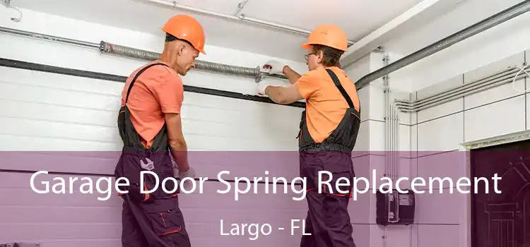  Garage Door Spring Replacement Largo - FL