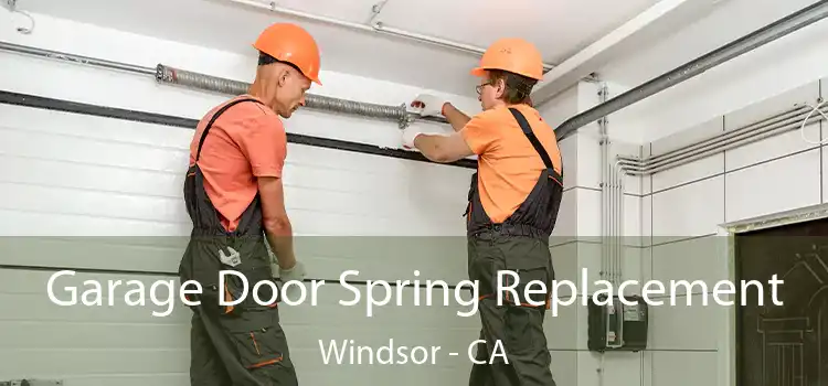 Garage Door Spring Replacement Windsor - CA