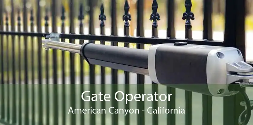 Gate Operator American Canyon - California