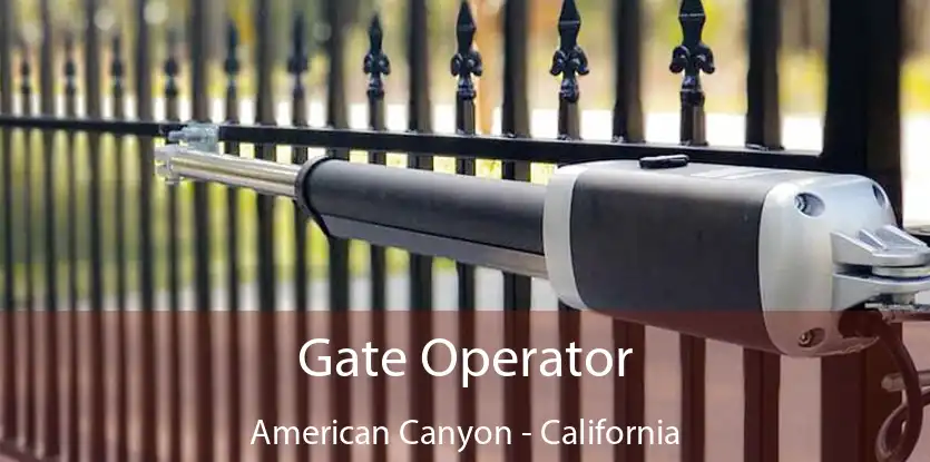 Gate Operator American Canyon - California