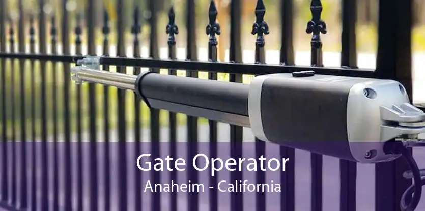 Gate Operator Anaheim - California