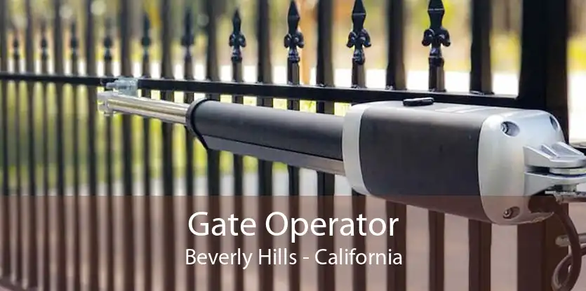 Gate Operator Beverly Hills - California