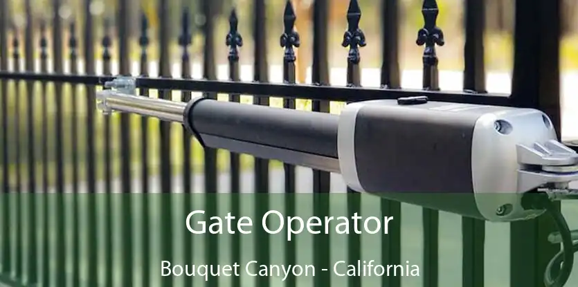 Gate Operator Bouquet Canyon - California