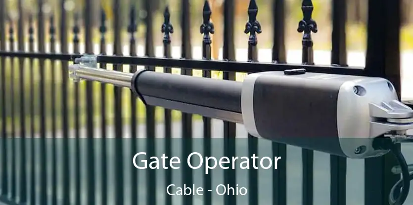 Gate Operator Cable - Ohio