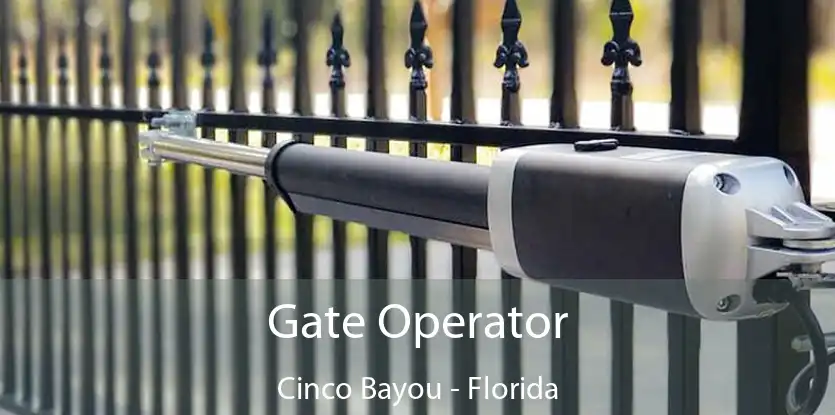 Gate Operator Cinco Bayou - Florida