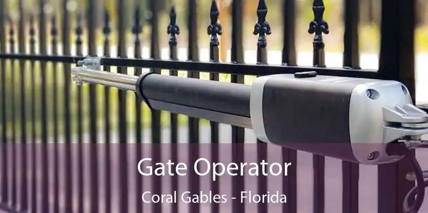 Gate Operator Coral Gables - Florida