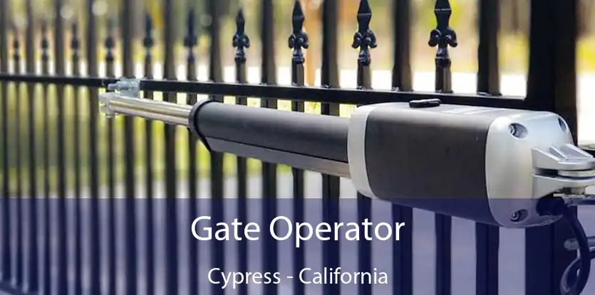 Gate Operator Cypress - California