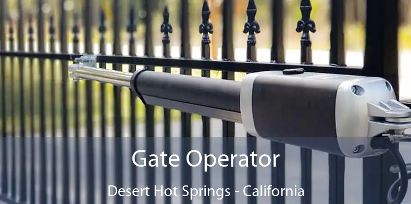 Gate Operator Desert Hot Springs - California