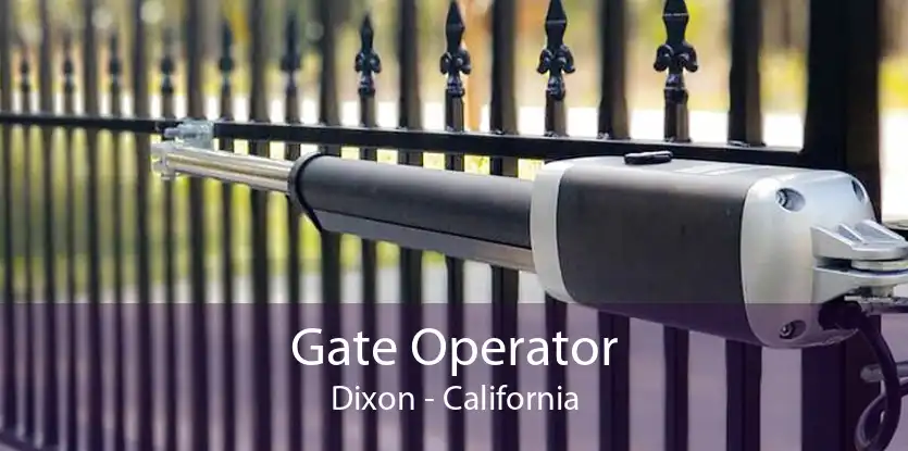 Gate Operator Dixon - California