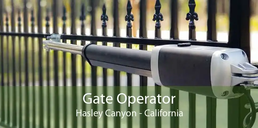 Gate Operator Hasley Canyon - California