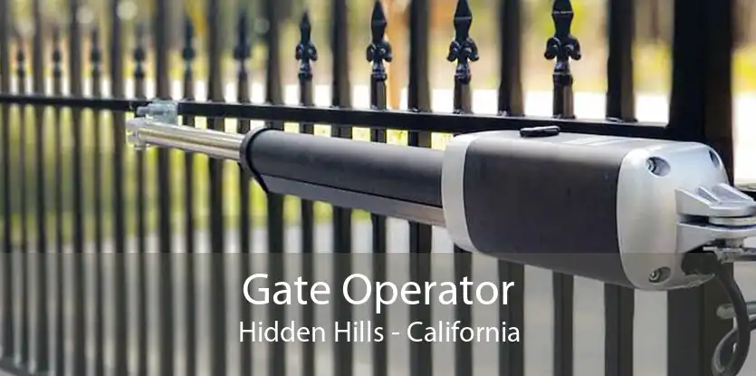 Gate Operator Hidden Hills - California