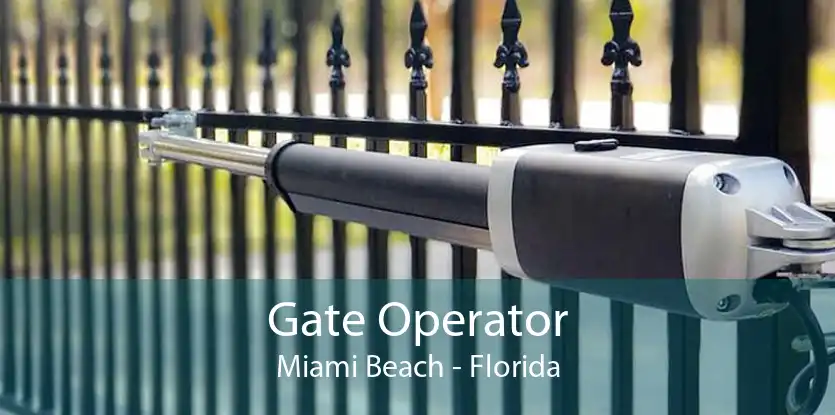 Gate Operator Miami Beach - Florida