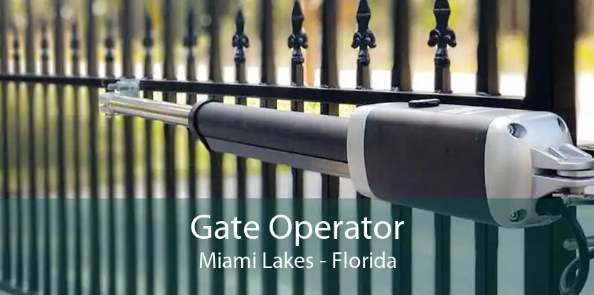 Gate Operator Miami Lakes - Florida