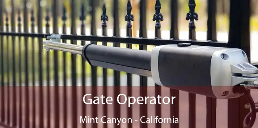 Gate Operator Mint Canyon - California