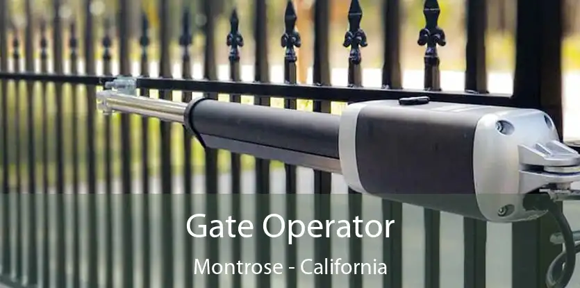 Gate Operator Montrose - California