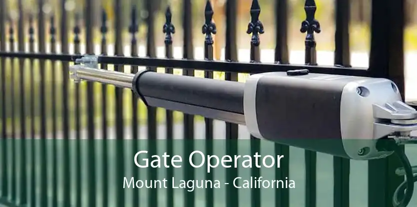 Gate Operator Mount Laguna - California