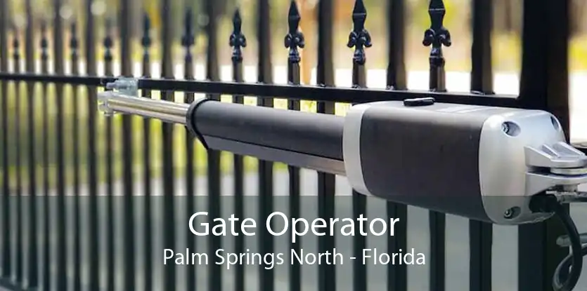 Gate Operator Palm Springs North - Florida