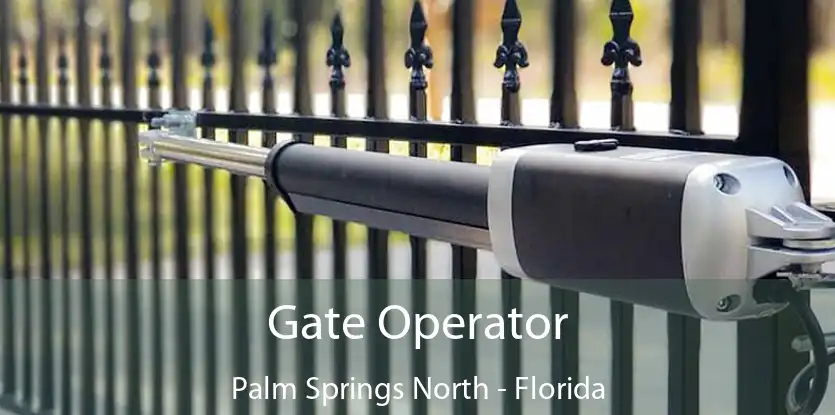 Gate Operator Palm Springs North - Florida